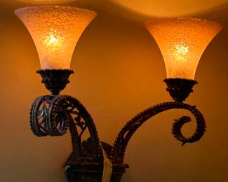Pair of sconces by John Richard