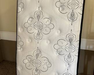 New twin mattress/boxspring from Sweet Dreams plus a frame