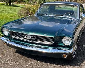 1966 Mustang 6 cyl manual trans
Will sell prior to sale. 