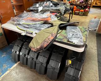 Archery equipment and cases 