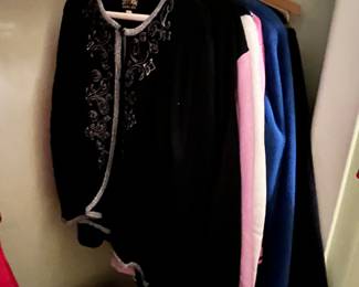 Bob Mackie wearable art clothing......