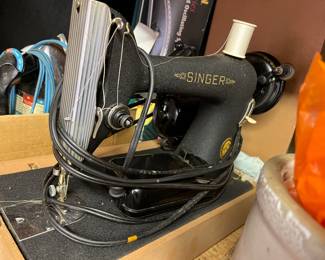 Antique Singer sewing machine
