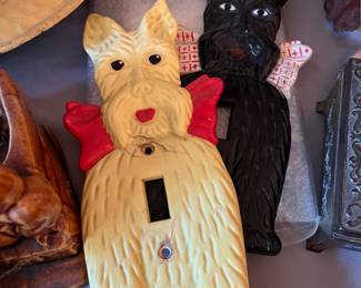 Scottie dog switchplates