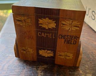 Another antique cigarette box