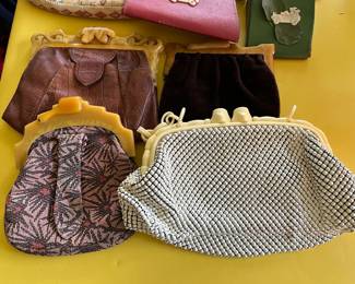 Purses with bakelite handles