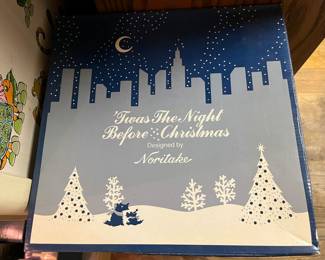 and matching dish sets - new in boxes!