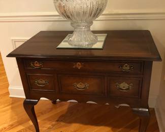 Punch Bowl, Queen Anne Style Lowboy