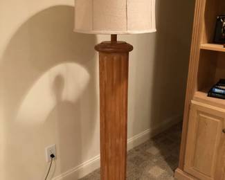 Wood Floor Lamp