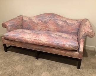 Camel Back Sofa
