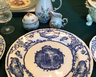 Blue & White Plates