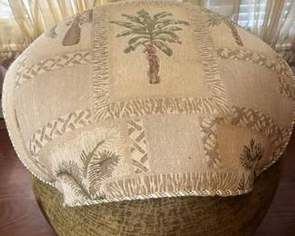 palm tree footstool