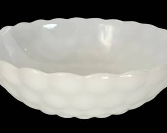 Milk Glass Bowl
