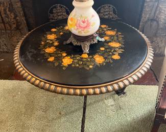 Circular Wrought Iron Table