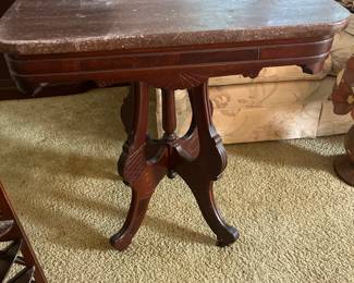 Marble topped Eastlake