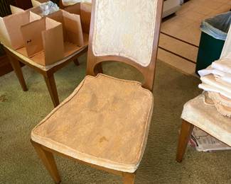 Dining chair all in great condition.need new cushions