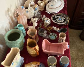 various unique piecesN