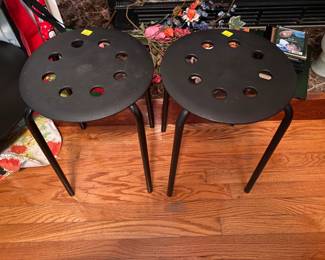 Pair of small stools