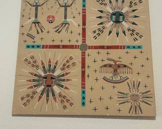 Native Amerian Sand Art 