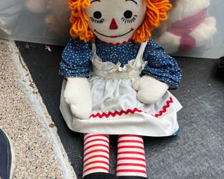 Raggedy Ann doll