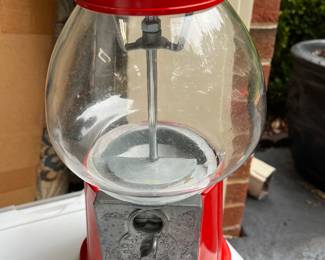 Vintage gum ball machine