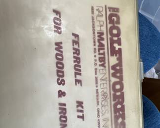 Golfworks Ferrule Kit for golf woods & iron clubs