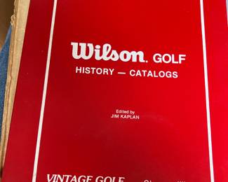 Wilson vintage catalog