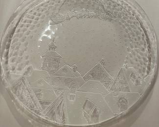 Christmas serving dish