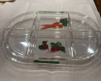 Vegetable serving dish