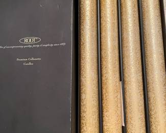 Root collenette candles