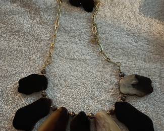 Necklace and earrings set