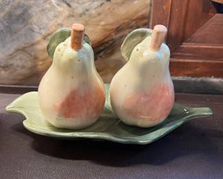 Fritz and Floyd pear salt and pepper shaker