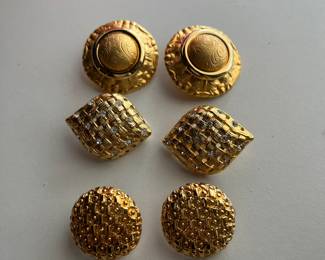 Great gold costume jewelry including St. John’s