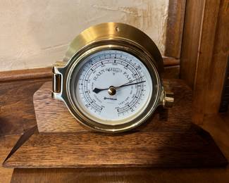 Another view of Benchmark barometer
