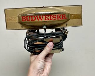 Vintage Budweiser Beer Light up Display 