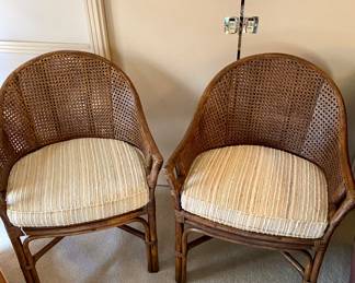 pair of mid century chairs