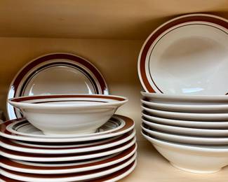 Vintage Sabina Stoneware 38 pieces $125.00 
