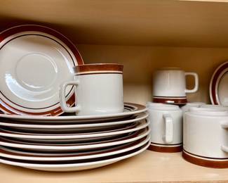 Vintage Sabina Stoneware 38 pieces $125.00