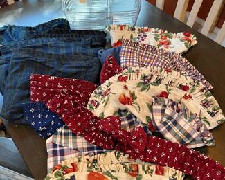 These are all sizes of Longerberger liners