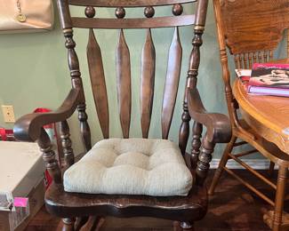 Solid wood, rocking chair