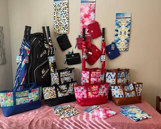 GOLF ITEMS by Birdie Blue! All of these items are brand new. It would be great for Christmas gifts.!!
