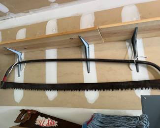 Very old antique saw