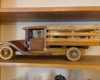 Wooden Stake Toy Truck