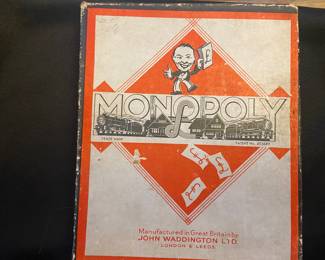British 1936 Monopoly set