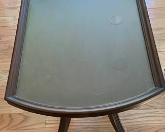 Duncan Phyfe table with removable tray
