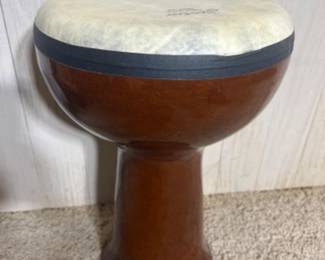 Mid-East Ceramic Doumbek With Remo Head - Ceramic Drum