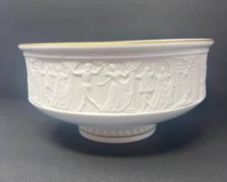 1967 Franklin Mint Porcelain "Romeo and Juliet" Bowl - New in Box