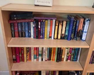 3-Tier Bookcase Loaded w/ Books 