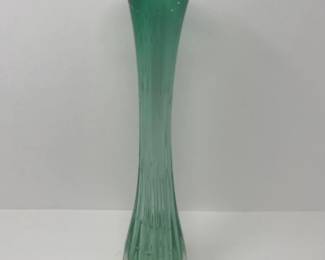 Controlled Bubble Swung Glass Vase - 13'T