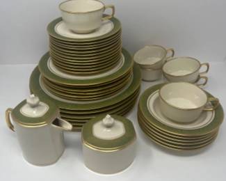 Mid Century FRANCISCAN China - Antique Green - 6 Place Settings