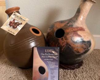  Udu Clay Pot Drums w/ DVD